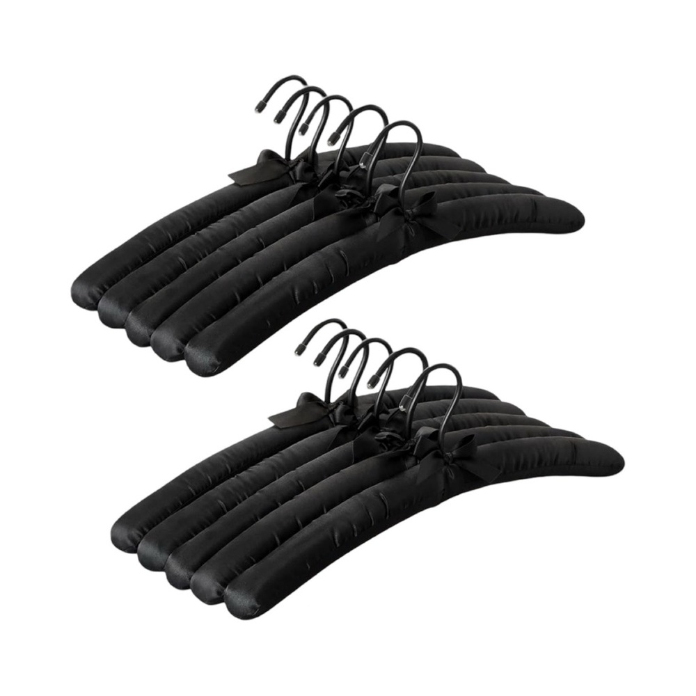 Satin Clothing Hangers Set of 10